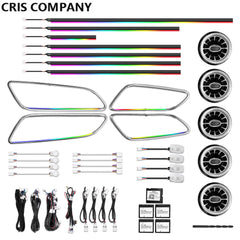 Upgrade Design LED Car Interior Ambient Light for Mercedes Benz A/B/CLA/GLA W176/W246/W117/W156  Accessories Decoration