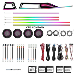 CRIS  64 Color F30 Ambient Light for BMW 4 Series Gran Coupe F36 F33 F32 Car Dashboard Trim Interior LED Lighting Upgrade
