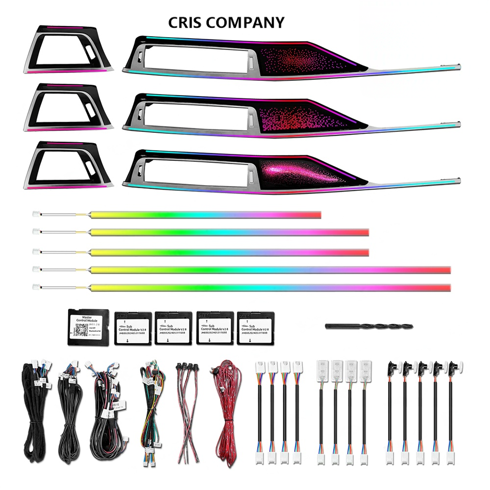 CRIS F30 F36 Ambient Light Upgrade for BMW 3/4 Series Gran Coupe Dynamic 64 Colors Interior LED Lighting Accessories