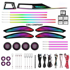 Dynamic F34 F36 Ambient Light for BMW F30 3 Series 3GT 4 Series Interior LED Light Upgrade Trim Kit Accessories