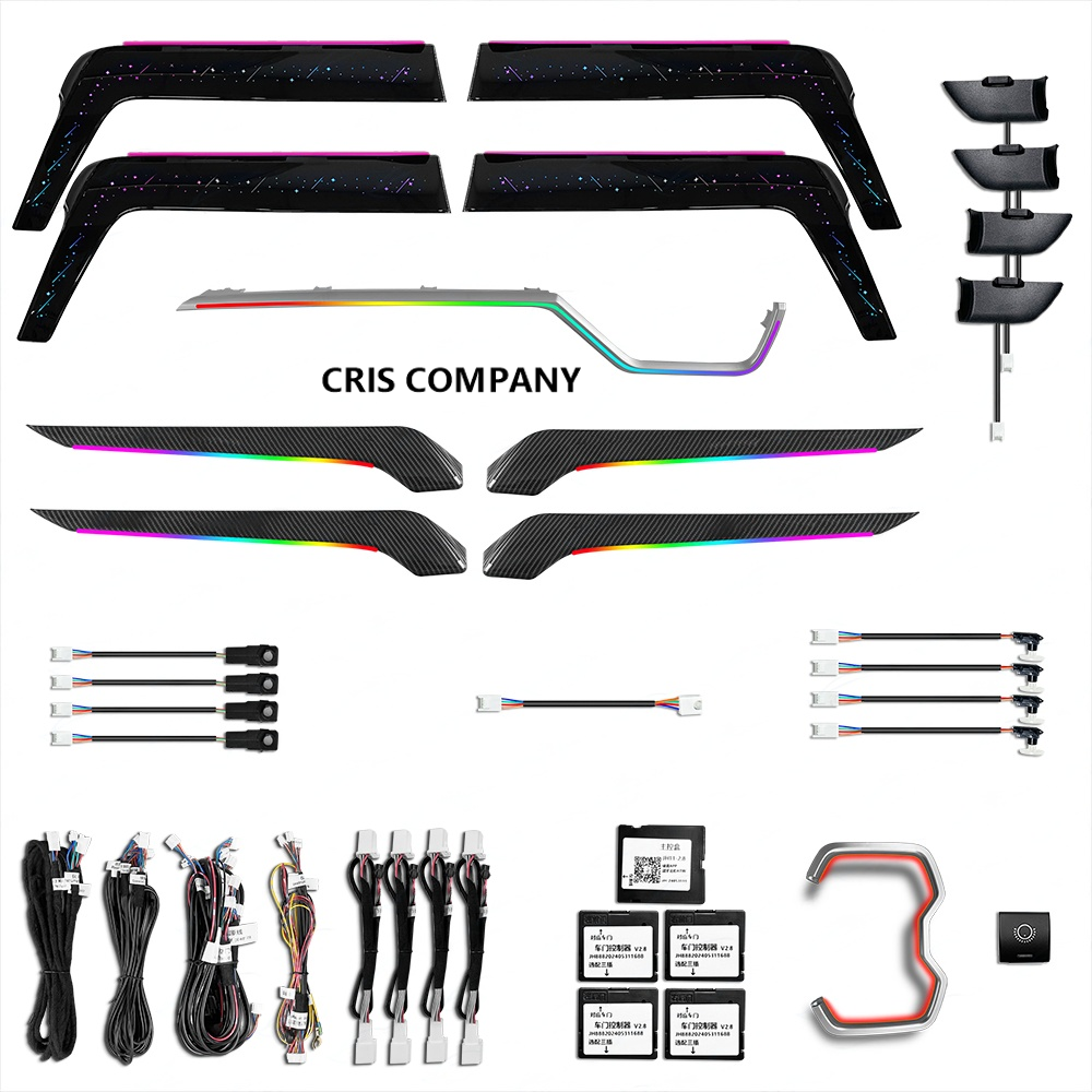CRIS  for Toyota RAV4 2019-2024 Ambient Light Symphony Dynamic Starry Style Panel Interior LED Lighting Upgrade Accessories