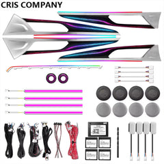 CRIS  for BMW X3 X4 G01 G02 2018-2024 Ambient Light Upgrade Galactic Style Colorful Dynamic Car Interior Ambient Lighting Kit