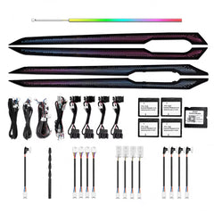 CRIS  64 Colors Dynamic Ambient Light for VW Golf 8 Mk8 2021+ Screen Control Interior LED Lighting Upgrade Accessories