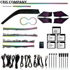 CRIS  for Toyota Camry 8th 2018-2023 Ambient Light Symphony Colorful Trim Panel Car Interior Lighting Upgrade Car Accessories