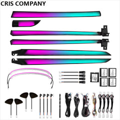 CRIS  Dynamic Ambient Light for LEXUS ES 300H 350 ES300h 2018 - 2024 Interior LED Lighting Upgrade Trim Panel Accessories Kit
