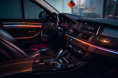 CRIS  64 Colors LHD/RHD F10 Ambient Lighting Upgrade Kit for BMW 5 Series 2011 - 2017 Car Interior LED Light Accessories