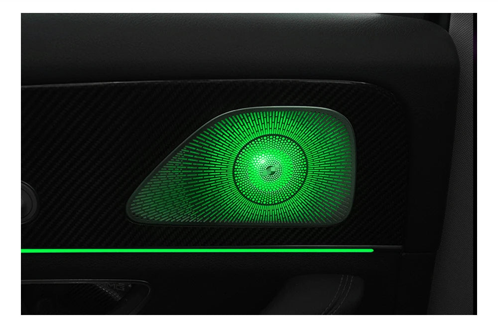 Upgrade 64 Color W213 LED Car Interior Ambient Lighting for Mercedes Benz E Class 2016-2023 Atmosphere Strip Accessories