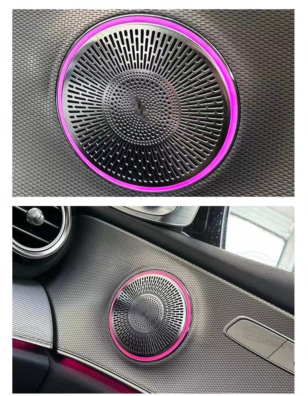 Upgrade 64 Color W213 LED Car Interior Ambient Lighting for Mercedes Benz E Class 2016-2023 Atmosphere Strip Accessories