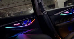 CRIS  Upgrade Symphony LED Car Interior Ambient Lighting for Infiniti Q50 2013-2024 Atmosphere Strip Decoration Accessories