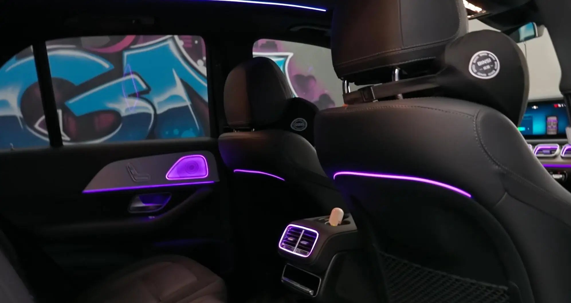 CRIS  W167 Ambient Light for Mercedes GLE GLS 2020-2025 Interior Lighting Upgrade MMi Control Accessories