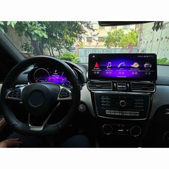 12.3" Carplay Multimedia Head Unit and Instrument Panel For Mercedes Benz ML GL Class W166 X166 2013-2015 NTG4.5