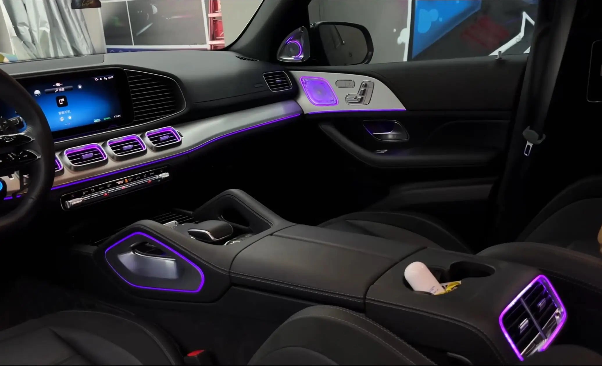 CRIS  W167 Ambient Light for Mercedes GLE GLS 2020-2025 Interior Lighting Upgrade MMi Control Accessories