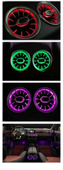 CRIS  for Mercedes Benz CLA W118 Ambient Light 64 Color Smart Car Ambient Light Upgrade New Neon Car Ambient Lighting Kit