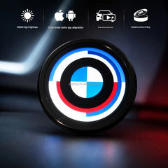 Automotive LED Dynamic Rear Emblem Badge for BMW Vehicles Electronic Decorative Logo Support Custom Image Video App Control