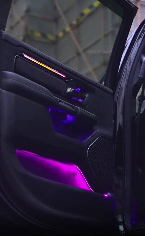 CRIS  for Dodge RAM 1500 TRX 2022-2024 Pickup Truck Ambient Light Dynamic Trim Panel Interior LED Lighting Upgrade Accessories