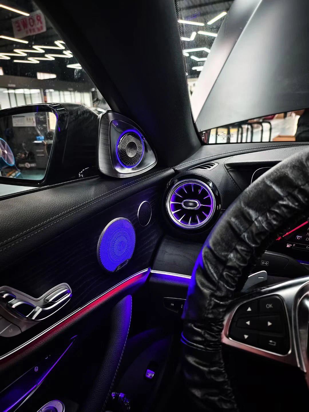 CRIS  Upgrade LED Car Interior Ambient Light for Mercedes Benz E-Coupe Class W238 2016-2023 Trim Auto Accessories Decoration