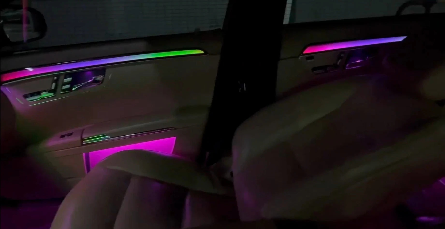 CRIS  Upgrade LED Interior Ambient Lighting for Mercedes Benz S-class W221 2005-2013 Trim Decoration Accessories Parts