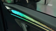 CRIS  for Tesla Model 3/Y 2021-2023 Ambient Light Dynamic Colorful Trim Panel Light Car Interior Laser Carving LED Light Kit