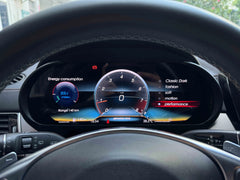 New Design 12.3" Full Screen Digital Dashboard Auto Meter For Mercedes Benz GLE GLS Class W166 X166 2015-2019 NTG5.0