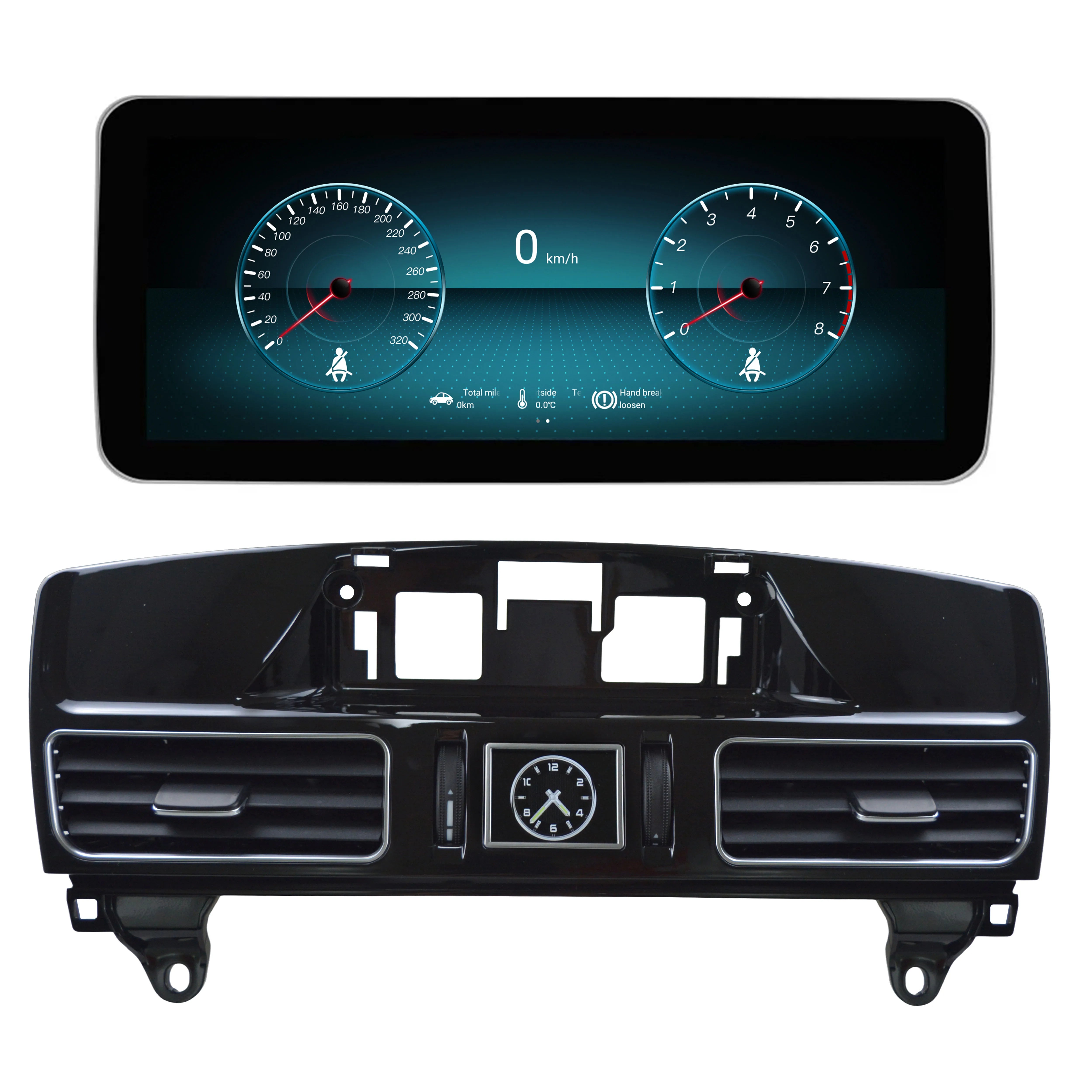12.3" 8+128g Snapdragon 668s Car Navigation System for Mercedes Benz ML GL Class W166 X166 2013-2015 NTG4.5 Car Radio Android