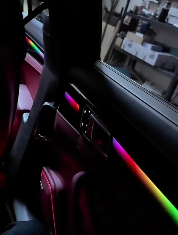 CRIS  for Porsche Panamera 971 2017-2024 Ambient Light Dynamic OEM Style Trim Panel Interior LED Lighting Upgrade Accessories