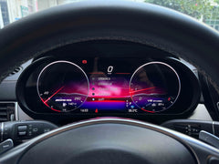 New Design 12.3" Full Screen Digital Dashboard Auto Meter For Mercedes Benz GLE GLS Class W166 X166 2015-2019 NTG5.0