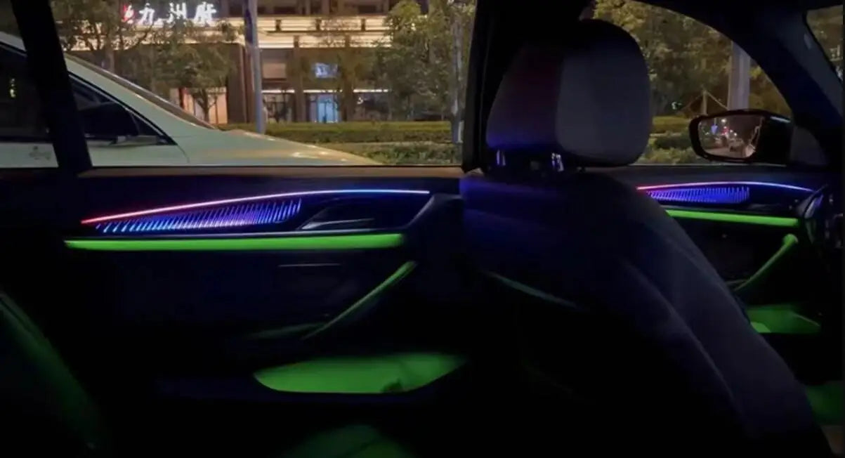 CRIS  for BMW 5 Series G30 Ambient Light Upgrade Dynamic Colorful Ambient Lighting Car Interior LED Light Accessories Trim Kit