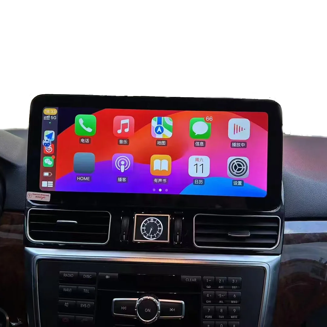 12.3" 8+128g Snapdragon 668s Car Navigation System for Mercedes Benz ML GL Class W166 X166 2013-2015 NTG4.5 Car Radio Android