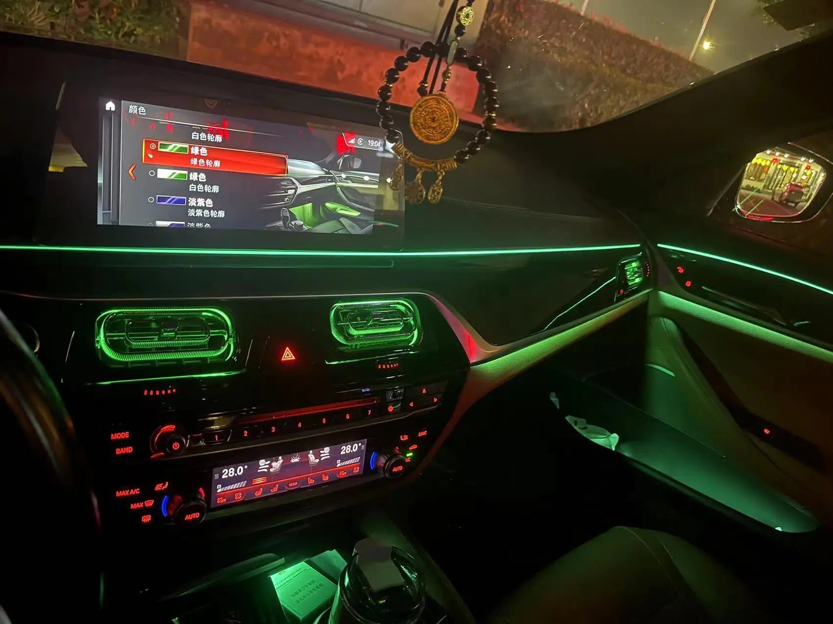 CRIS Upgrade Symphony LED Car Interior Ambient Light for BMW 5 Series G30 G31 2019-2023 AirVent Strip Decoration Accessories