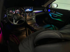 CRIS Upgrade ICarsin Symphomy OEM LED Car Interior Ambient Lighting for Mercedes Benz C Class W205/GLC X253 Trim Accessories Parts