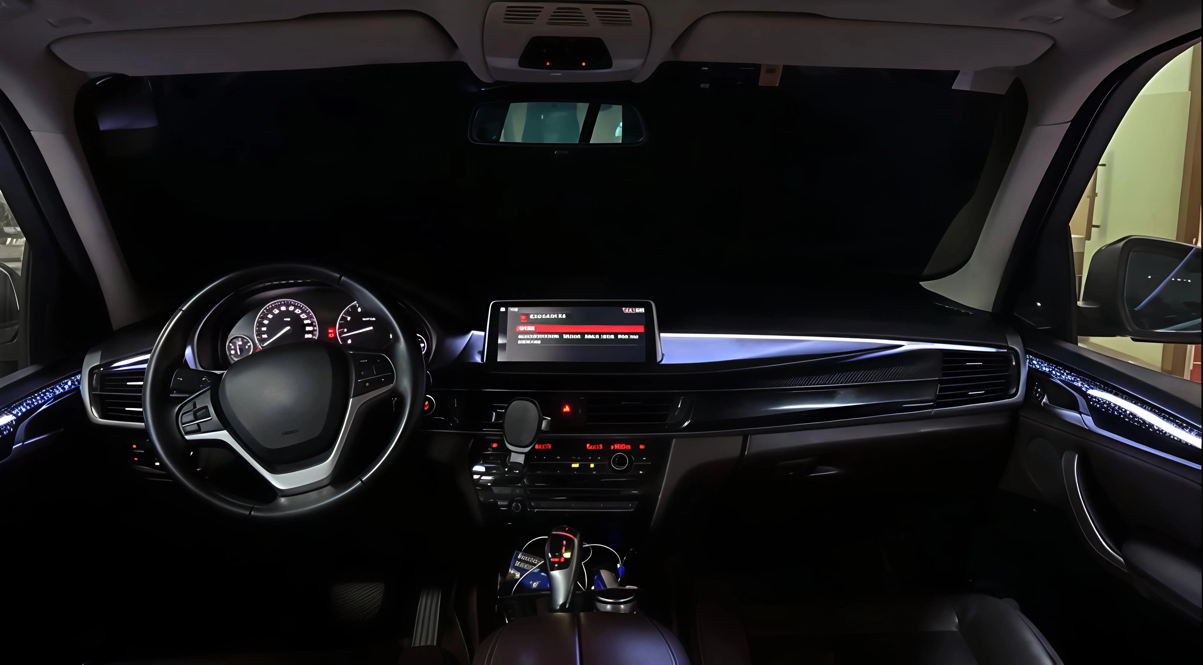 CRIS  for BMW X5 F15 X6 F16 Ambient Light Upgrade Colorful Galaxy Phantom Style Symphony LED Car Interior Ambient Light Kit
