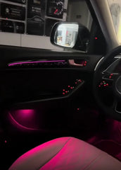 CRIS  for Audi A4 A5 Q5 Ambient Light 64 Colors Star Sky Ambient Light Dynamic Symphony Auto Interior Lighting Upgrade Kit