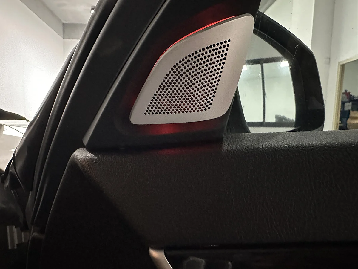 CRIS OEM-Style Ambient Lighting Kit for BMW 5 Series F10 F11 2010-2017 Interior LED Speaker Cover Lights Upgrade