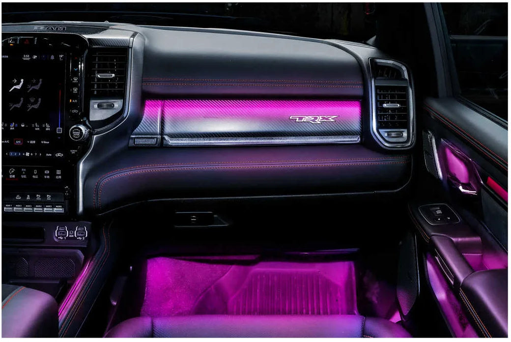 CRIS  for Dodge RAM 1500 TRX 2022-2024 Pickup Truck Ambient Light Dynamic Trim Panel Interior LED Lighting Upgrade Accessories