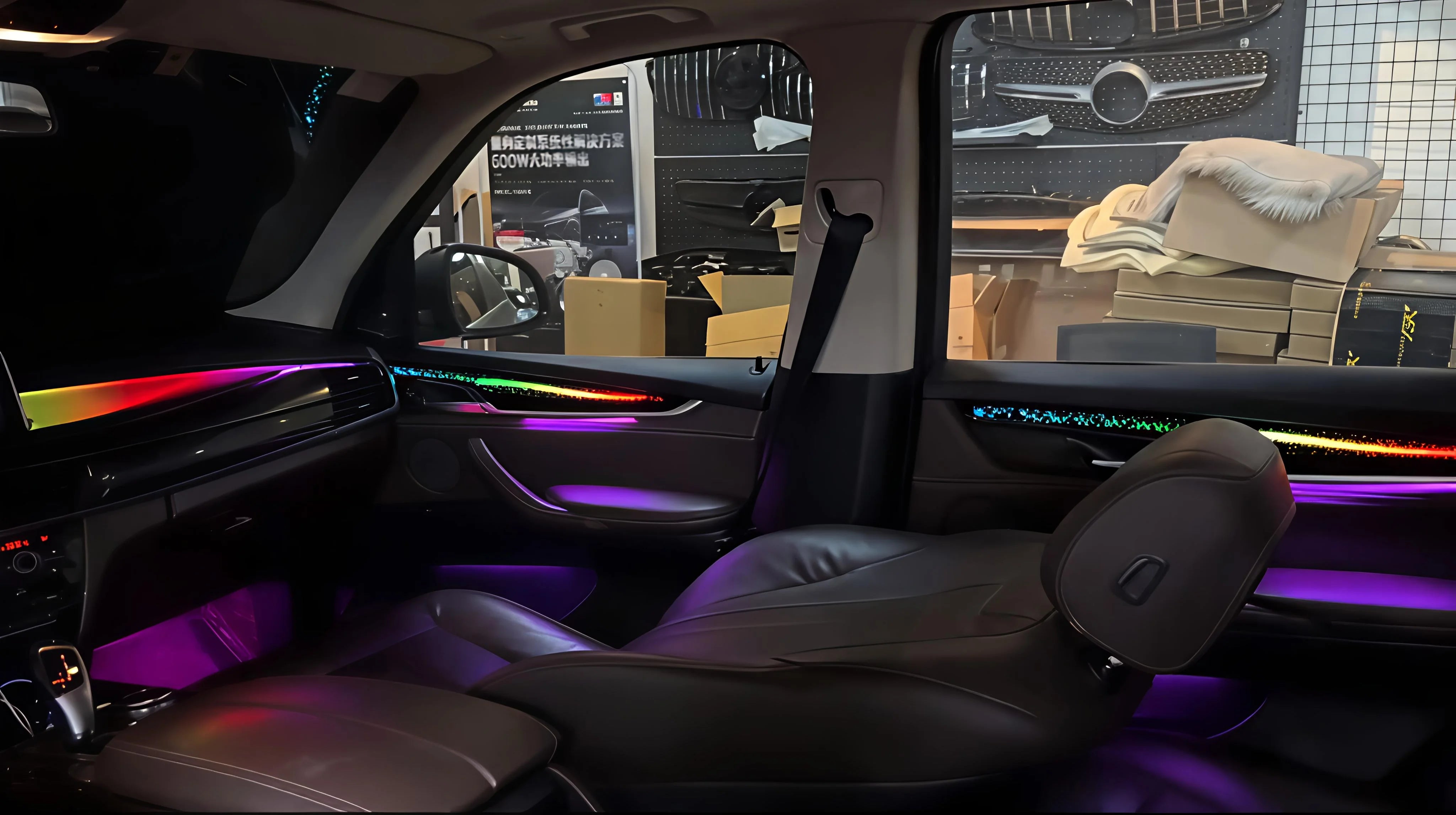 CRIS  for BMW X5 F15 X6 F16 Ambient Light Upgrade Colorful Galaxy Phantom Style Symphony LED Car Interior Ambient Light Kit