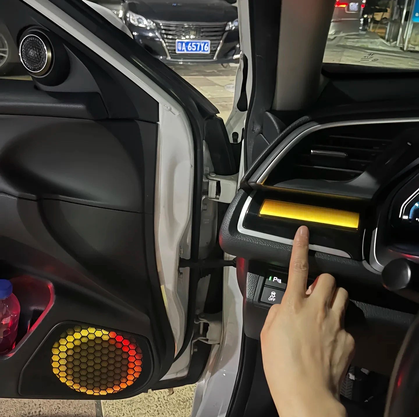 CRIS  Dynamic Symphony Ambient Light for Honda Civic 10th Gen 2017 - 2020 Interior LED Lighting Upgrade Accessories
