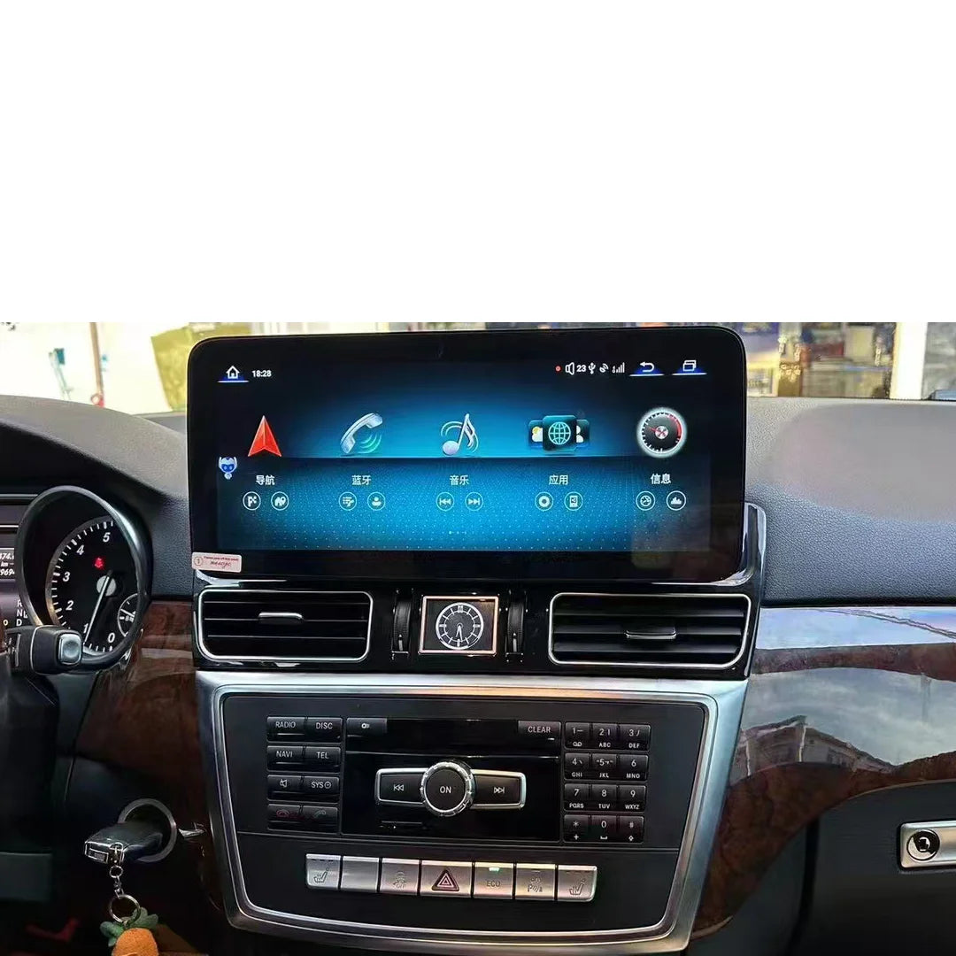 12.3" 8+128g Snapdragon 668s Car Navigation System for Mercedes Benz ML GL Class W166 X166 2013-2015 NTG4.5 Car Radio Android
