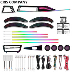 CRIS  for BMW 3/4 Series 2013-2019 F30 F34 Ambient Light Dynamic Colorful Galaxy Style Car Interior LED Lighting Upgrade Kit