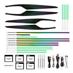 CRIS  for BMW 5 Series G30 Ambient Light Upgrade Dynamic Colorful Ambient Lighting Car Interior LED Light Accessories Trim Kit